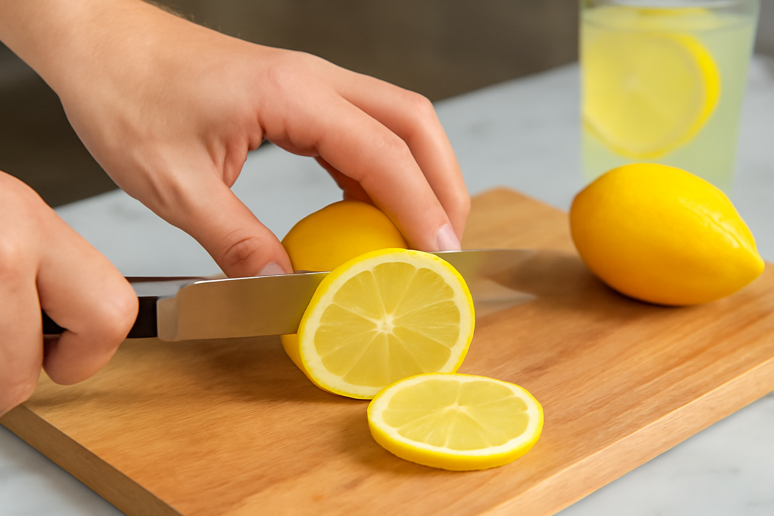 Taglio del limone